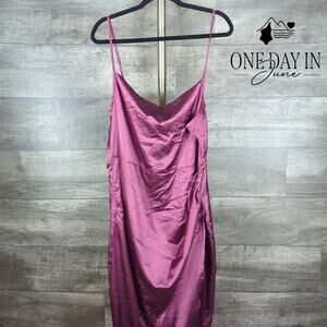 Zomva Straight Neck Plus Size Slip Dress Size XL